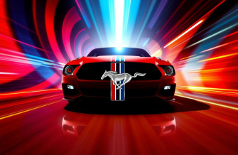Mustang Logo Wallpaper