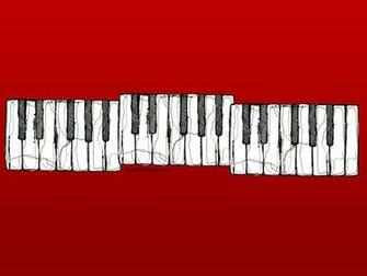 Piano Keys Wallpaper Stock Photos