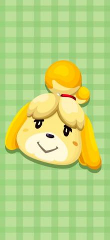 Animal Crossing Wallpaper With Cute Isabelle