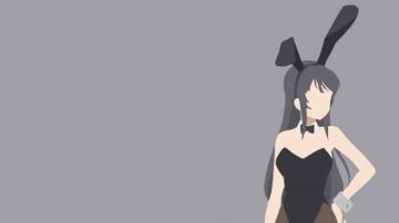 Seishun Buta Yarou Minimalist Wallpaper By Lillypopwho