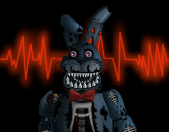 Nightmare Bonnie Fnaf By Manadsaia