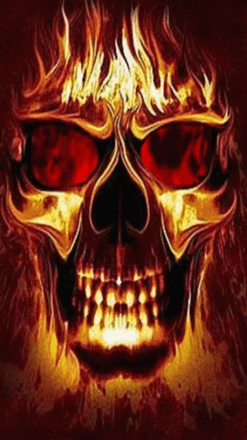 Skull Screensavers Wallpaper360x640 Wallpaper Screensaver