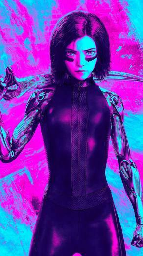 Alita Battle Angel Phone Wallpaper Moviemania