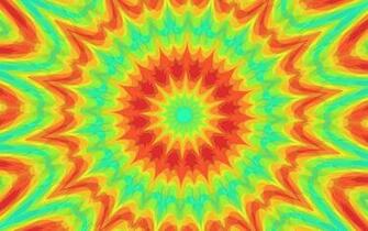Kaleidoscope Image On