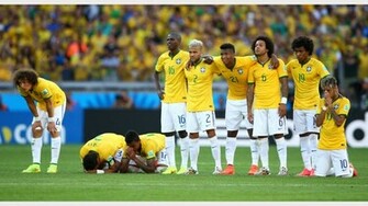 Neymar Background Brazil Flag