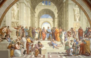 Wallpaper Picture Art Rafael Zenon Of Kition Hypatia The