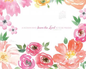May Proverbs Desktop Calendar Wallpaper