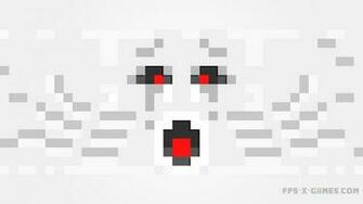 Ghast Minecraft Desktop Wallpaper