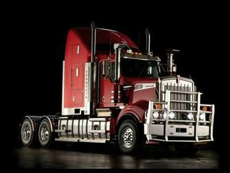 Kenworth W900 Semi Tractor Wallpaper