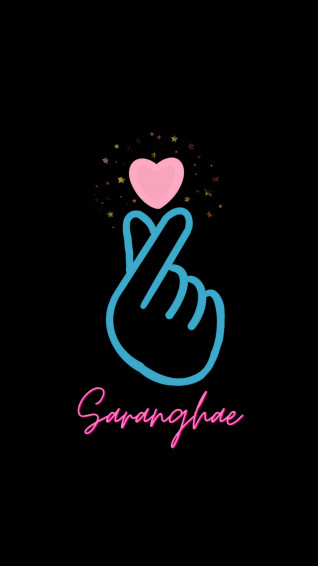 Finger Heart Wallpaper