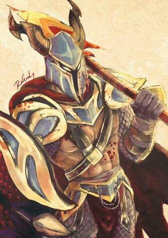 Lol Dragon Slayer Pantheon By Aikoaku