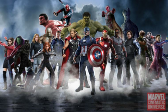 Marvel Cinematic Universe Heroes By Mrsteiners