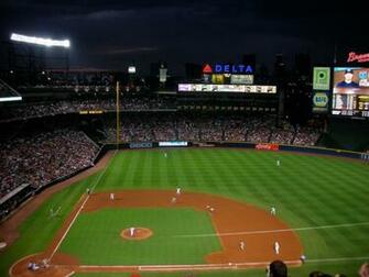 Displaying Image For Atlanta Braves Wallpaper Turner Field