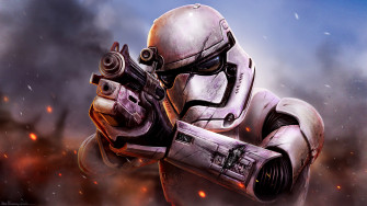 Star Wars Battlefront Stormtrooper Laptop Full HD 1080p 4k Wallpaper Image