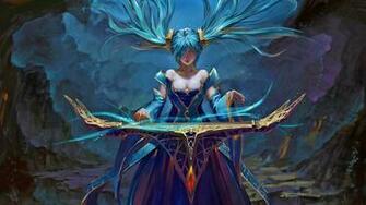 Sona League Of Legends HD Wallpaper Background Image