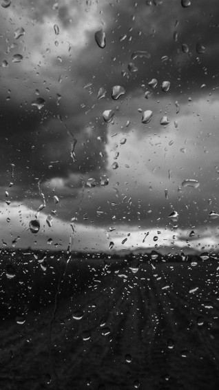 Aesthetic Dark Wallpaper For iPhone HD Rain
