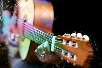 Cool Guitar Background Myspace