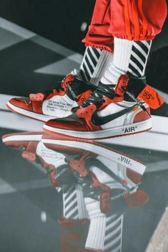 Off White X Air Jordan On Feet Image Hypebeast