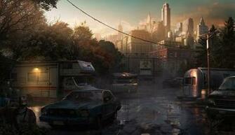 Park Biohazard Rv Radiation Apocalyptic Wallpaper