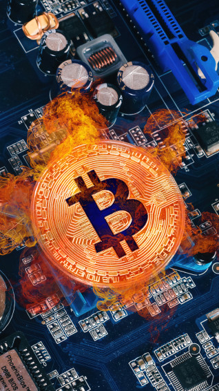 Bitcoin Circuit Board 4k Wallpaper iPhone HD Phone 9040f
