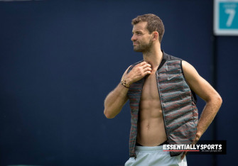 Handsome Hunk Grigor Dimitrov S Eye Wallpaper