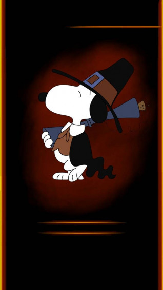 Snoopy Thanksgiving Wallpaper