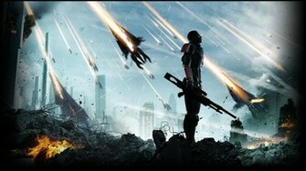 N7 Mass Wallpaper Effect Commander Shepard