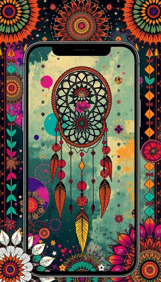 Bohemian Phone Wallpaper