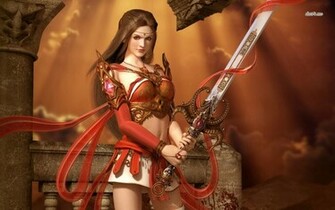 Warrior Princess Wallpaper Fantasy