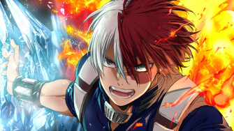 Shoto Todoroki Mha My Hero Academia Bnha Anime 4k Pc