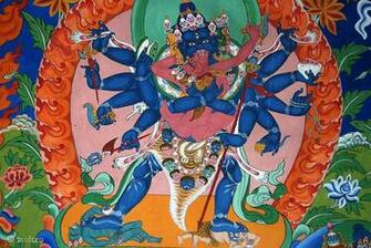 Tibetan Buddhist Wallpaper Tantric Deities