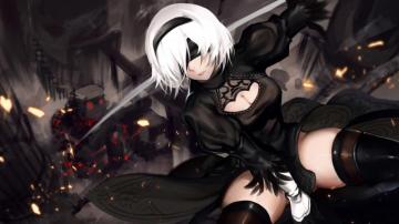 Yorha 2b Nier Automata 4k