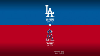 Dodgers At Angels June Title Slate Mlb