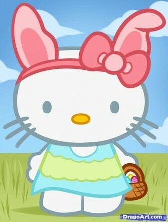 Pin Hello Kitty Easter Eggs Forever Wallpaper Lovers Cake