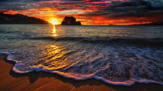 Sunset Background Wallpaper