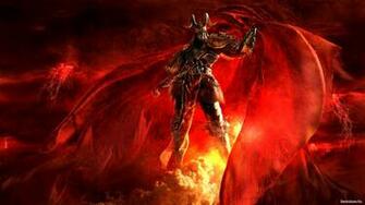 Fire Demon Wallpaper