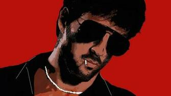 Men Glasses Black And Red Cobra Movie Sylvester