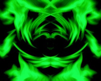 Neon Green Background By Chaos Gloves
