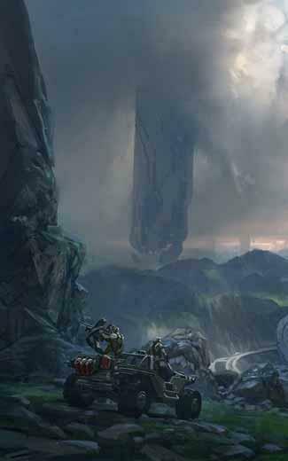 Vertical Wallpaper Halo For