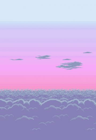 Pixel Background Under The Cut Via