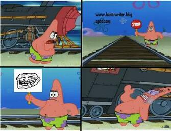 Afiq Principle How Patrick Star Stop The Train For Emergency Genius
