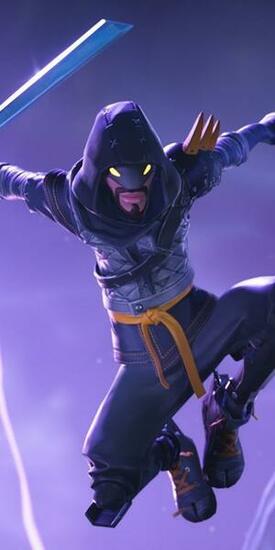 Fortnite Video Game Skin Mythic Cloaked Star Ninja