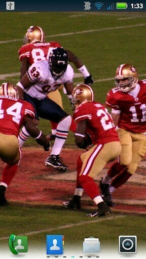 Bigger Frank Gore Live Wallpaper For Android Screenshot