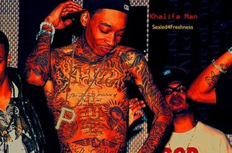 Wiz Khalifa Tattoos Pictures