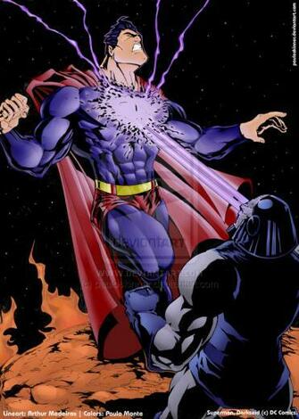 Superman Vs Darkseid Wallpaper By