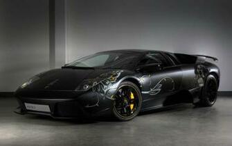 Black Ferrari Car Wallpaper