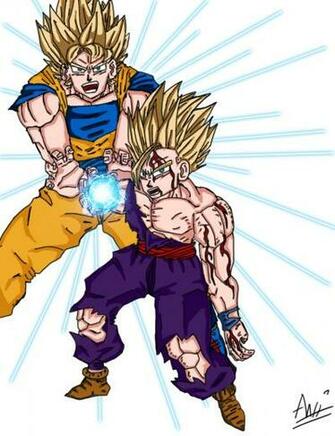 Father Son Kamehameha By Toonager