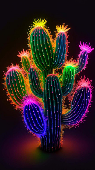 Cactus iPhone Wallpaper