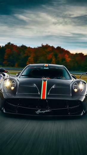 Pagani Logo iPhone Wallpaper Top