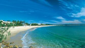 Wallpaper Sea Sand Beach Full HD 1080p
